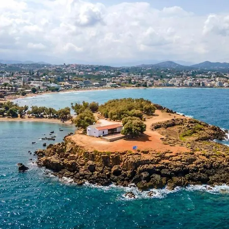 וילה Park View And Near The Sea With Private Pool 1 חאניה