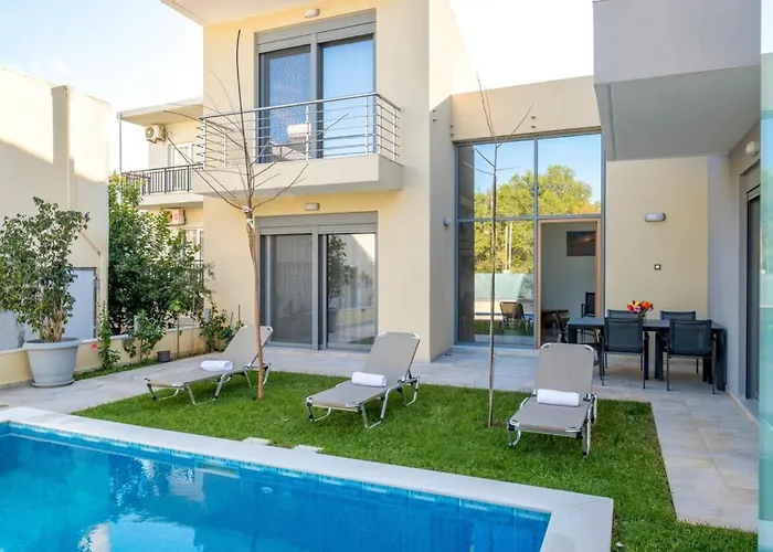 Park View And Near The Sea With Private Pool 1 Chania (Crete)